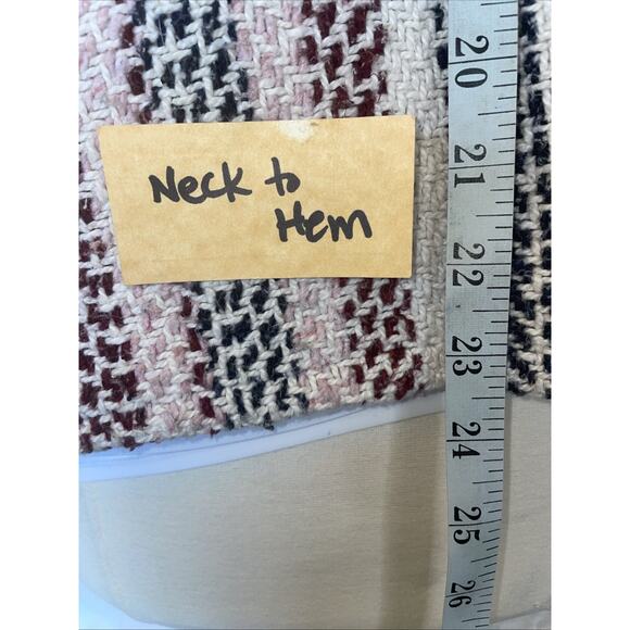 Baja Joe Unisex Pullover Hoodie Size Small Multicolor Rainbow Cotton Blend Boho - Picture 6 of 10